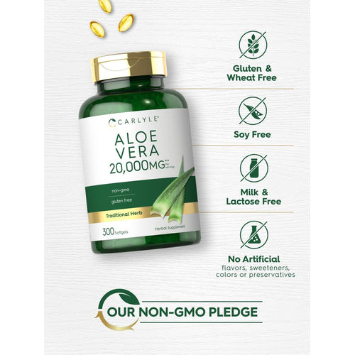 View 4 Aloe Vera | 300 Softgels