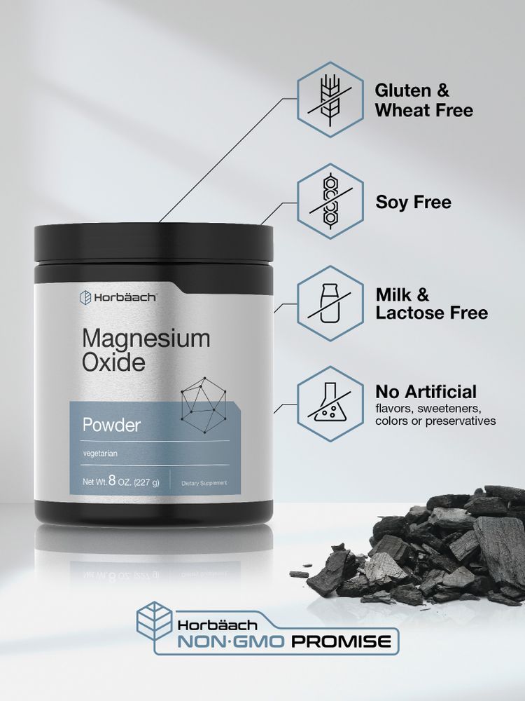 Magnesium Oxide 400mg | 8oz Powder