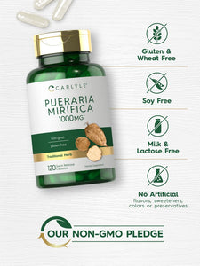 Pueraria Mirifica 1000mg | 120 Capsules