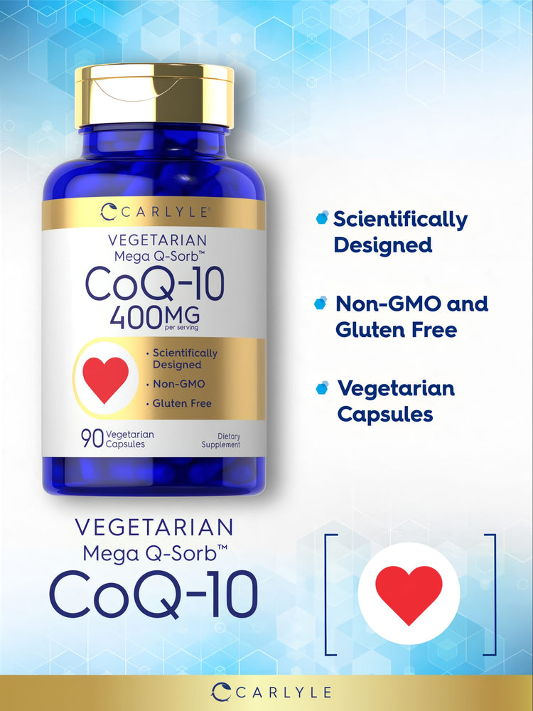 CoQ10 400mg por porción | 90 Cápsulas