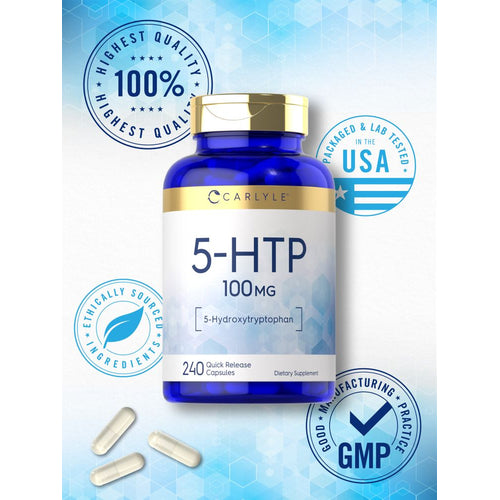 View 5 5-HTP 100mg | 240 Cápsulas