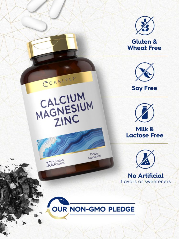 Calcium Magnesium Zinc | 300 Caplets