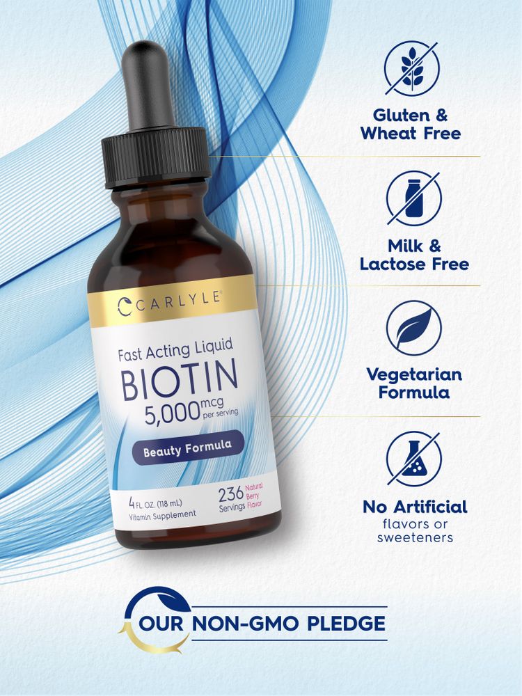 Biotin 5000mcg | 4oz Flüssigkeit