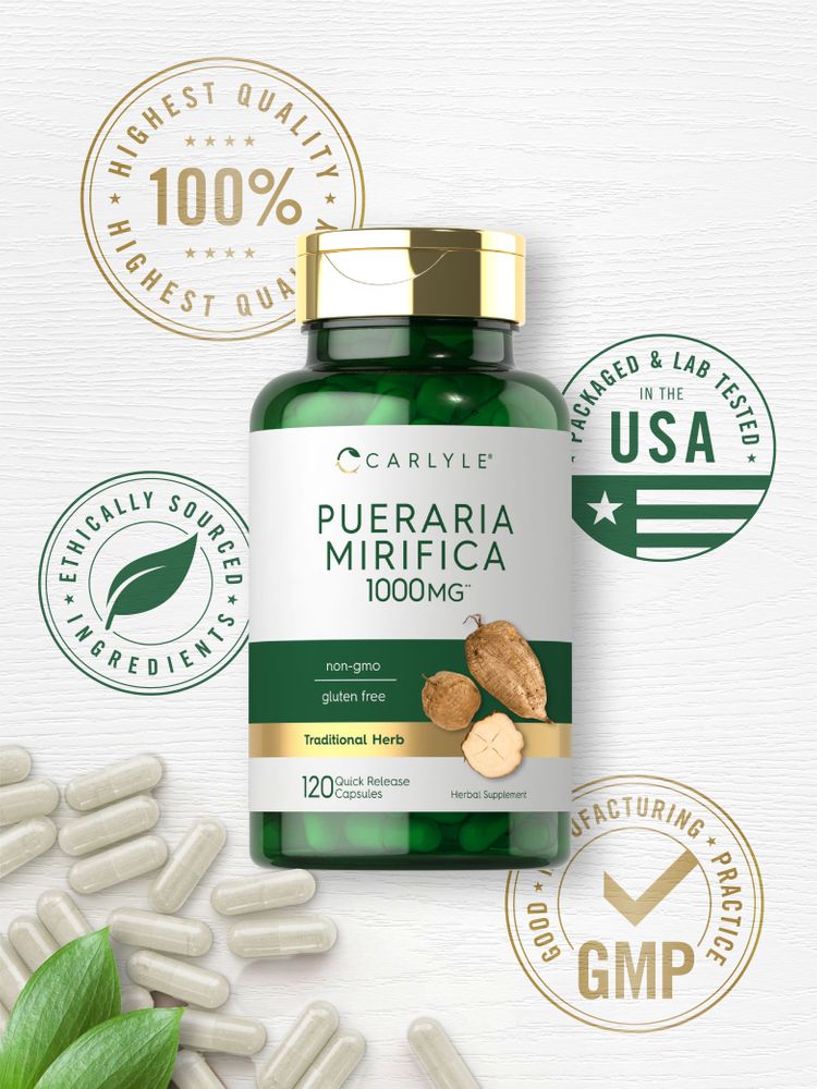 Pueraria Mirifica 1000mg | 120 Capsules