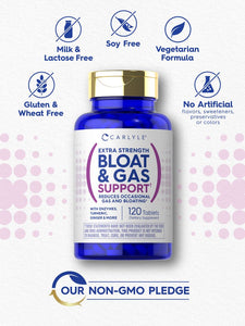Bloat & Gas Support | 120 Tablets