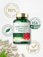 Load image into Gallery viewer, Hawthorn Berry Complex 2500mg | 120 Capsules
