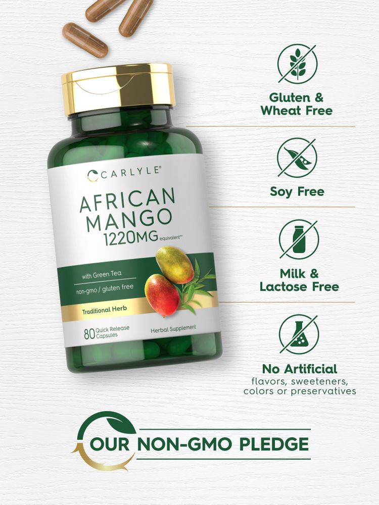 African Mango 1220mg | 80 Capsules