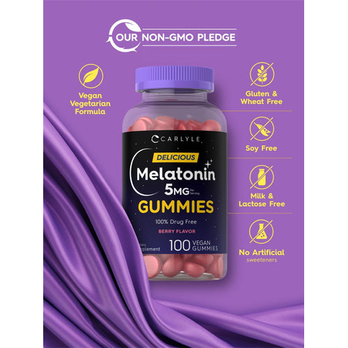 View 5 Melatonina 5mg por porción | 100 Gomitas
