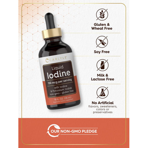 View 5 Iodine 150mcg | 4oz Liquid Drops