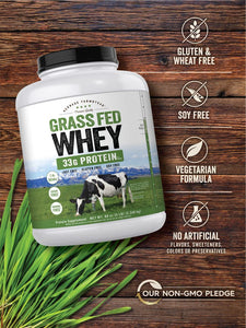 Grass Fed Whey Protein | 5lb Powder