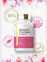 Load image into Gallery viewer, Women&#39;s Cranberry Plus Probiotics | 120 Capsules
