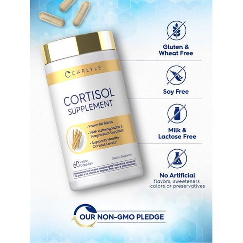 View 5 Cortisol Supplement | 60 Vegan Capsules