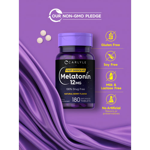 View 5 Melatonina 12mg | 180 Tabletas