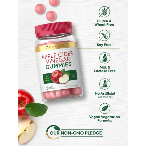 View 9 Apfelessig 600 mg pro Portion | 75 Gummies