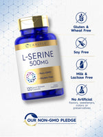 Load image into Gallery viewer, L-Serine 500mg | 120 Capsules
