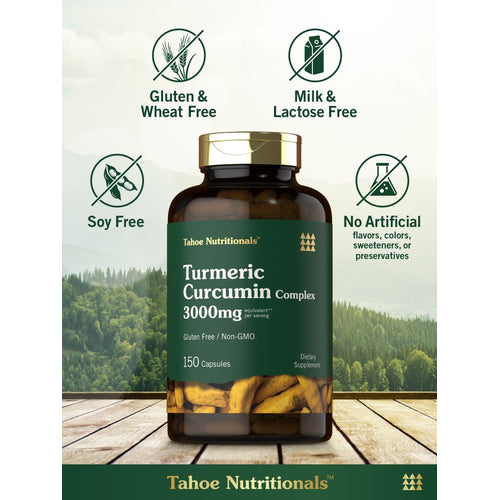 View 5 Turmeric Curcumin | 150 Capsules