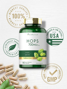 Hops 700mg | 180 Capsules