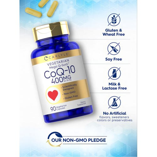 View 5 CoQ10 400mg por porción | 90 Cápsulas