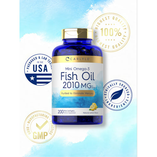 View 5 Omega-3 2010mg por porción | 200 Cápsulas Blandas