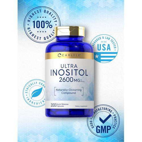 View 5 Inositol 2600mg | 200 Capsules