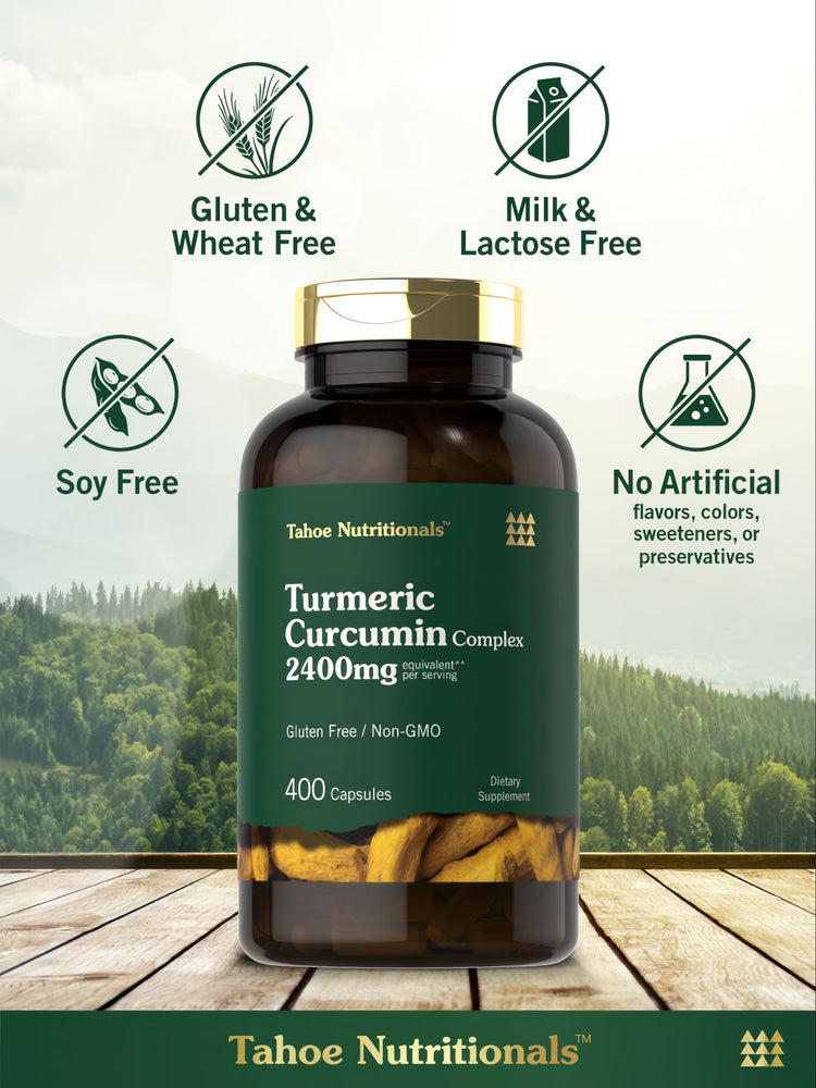 Cúrcuma Curcumina | 400 Cápsulas