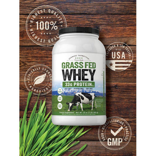 View 5 Grass Fed Whey Protein | 2lb Powder