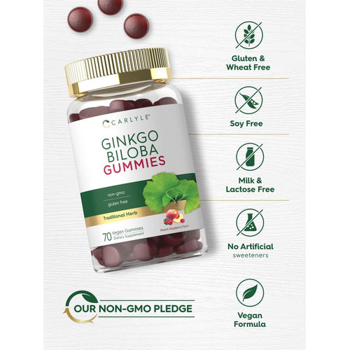 View 5 Ginkgo Biloba | 70 Gummies