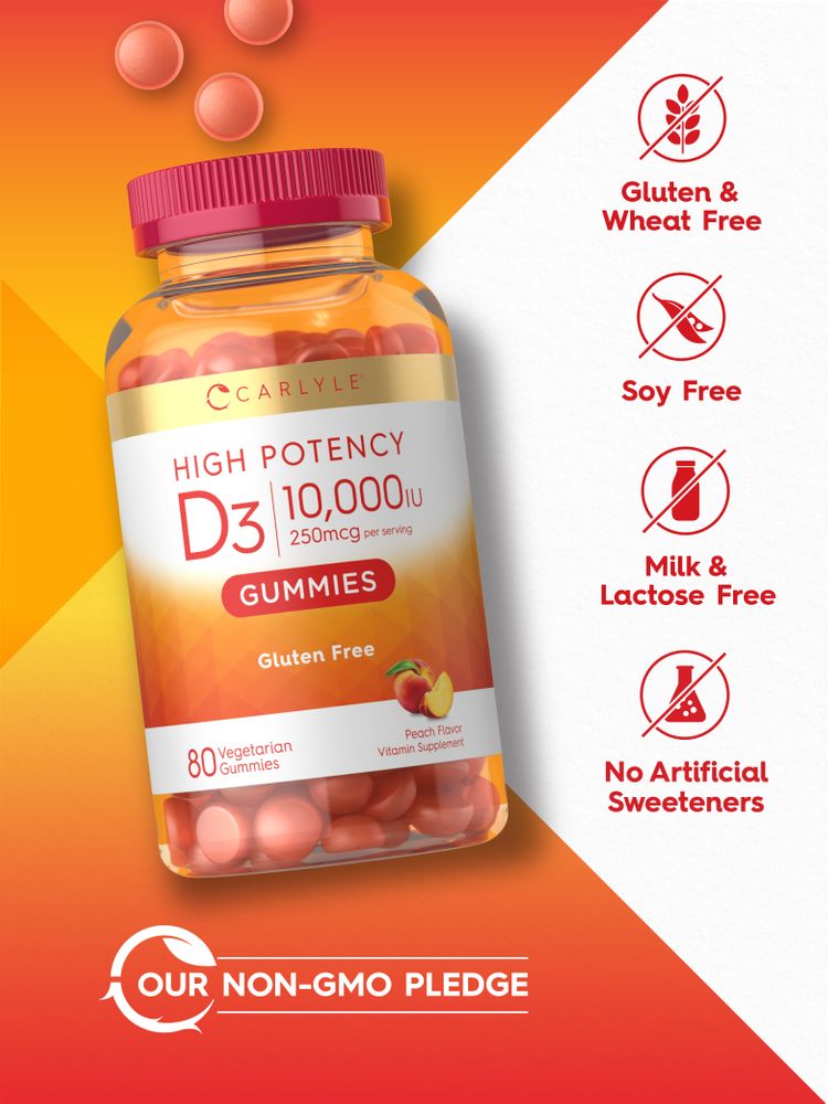 Vitamin D-3 | 80 Gummies