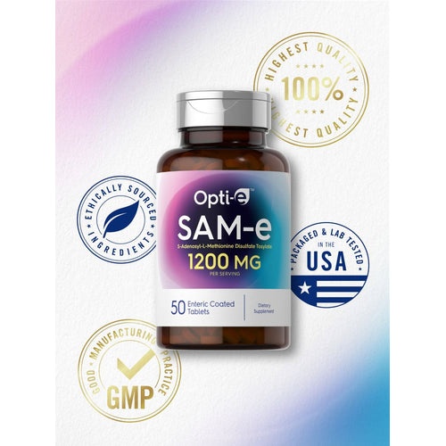 View 5 Opti-E Sam-E 1200mg por porción | 50 Tabletas