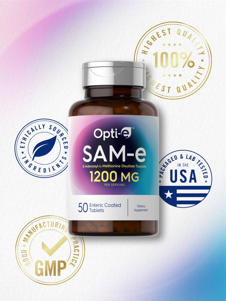 Opti-E Sam-E 1200mg por porción | 50 Tabletas