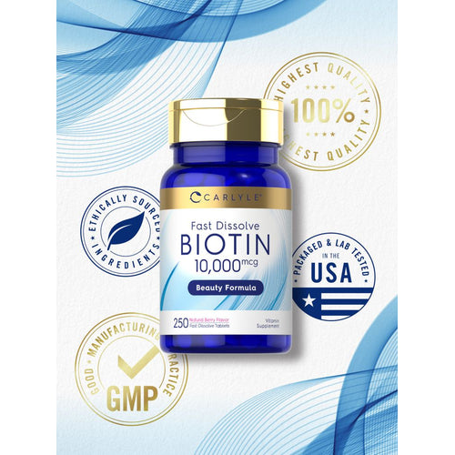 View 5 Biotin 10000mcg | 250 Tablets