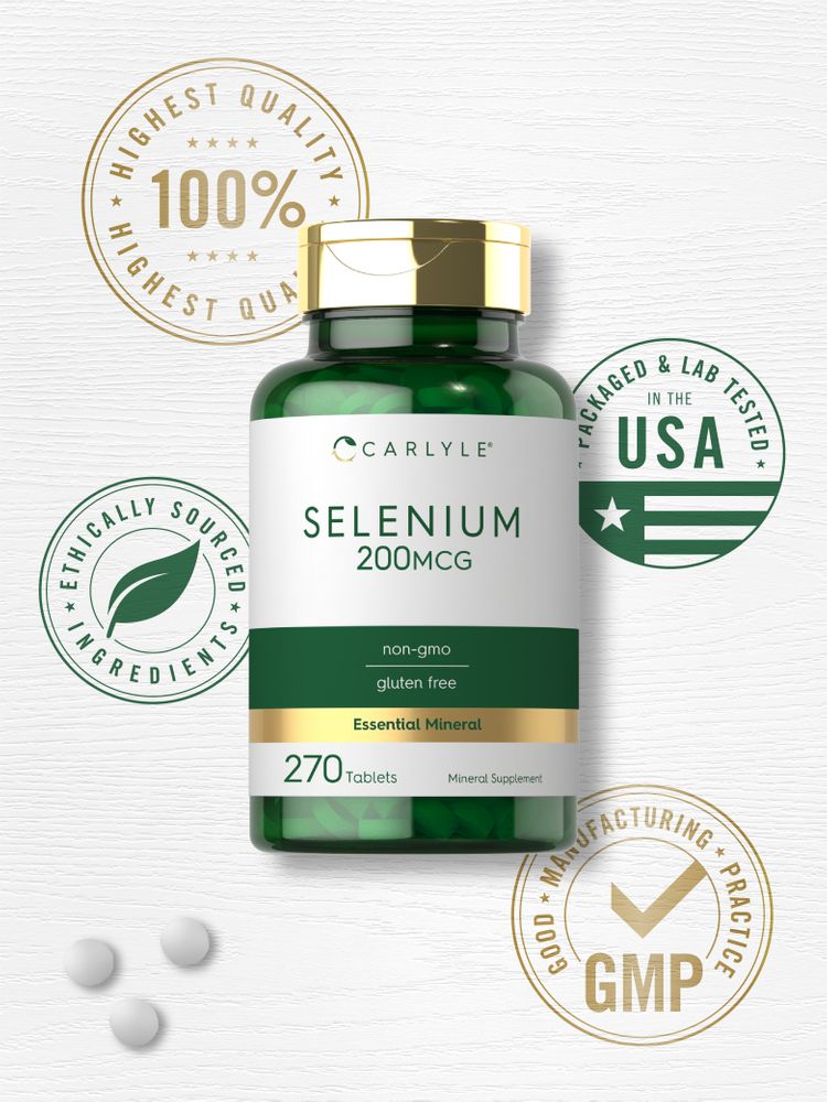 Selenium 200mcg | 270 Tablets