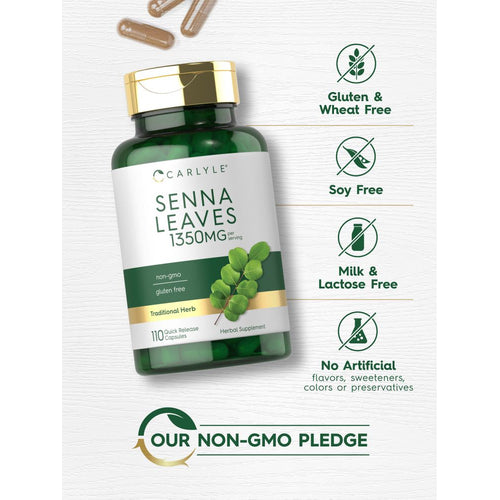 View 5 Senna Leaves | 1350 mg