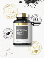 Load image into Gallery viewer, Magnesium Taurate 1500mg | 250 Tablets
