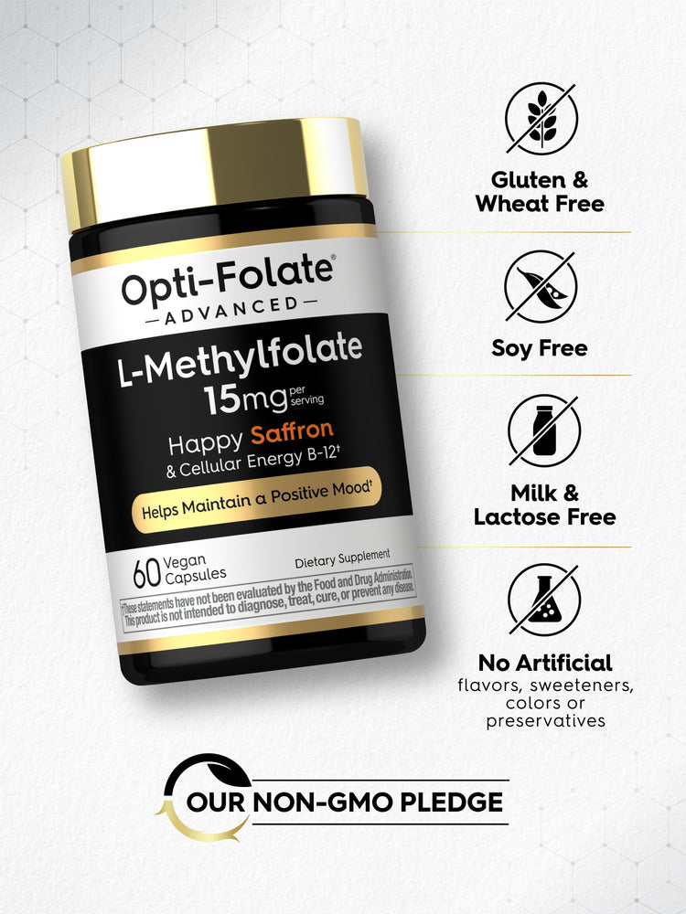 L Methylfolate 15mg | 60 Capsules