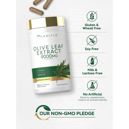 View 5 Olive Leaf Extract Capsules | 70 Count