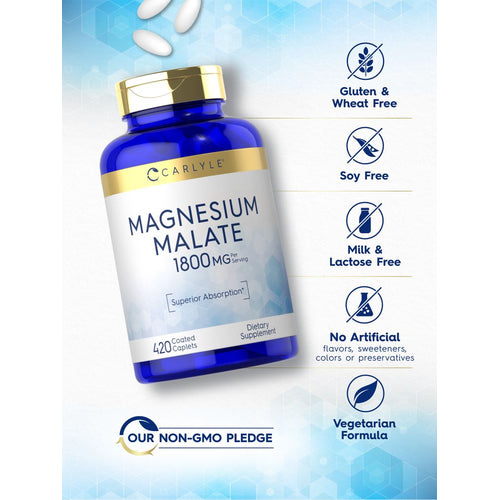 View 5 Magnesium Malat 1800 mg pro Portion | 420 Tabletten