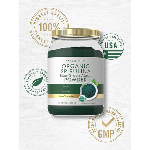 View 5 Spiruline Algue Bleu-Vert | Poudre 2.2lbs