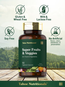 Super Fruits and Veggies | 90 Capsules