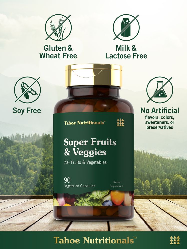 Super Fruits et Légumes | 90 Capsules