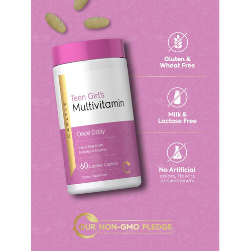 View 5 Multivitaminas para Adolescentes Niñas | 60 Cápsulas