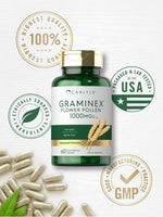 Load image into Gallery viewer, Graminex Flower Pollen Extract | 1000 mg | 60 Capsules
