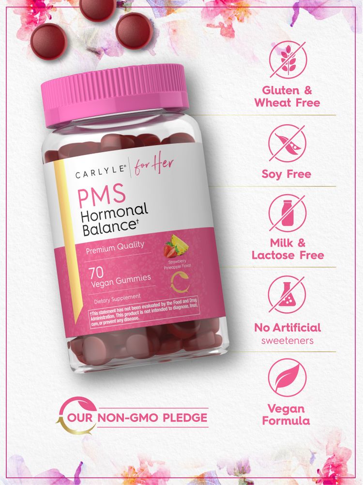 Équilibre Hormonal PMS | 70 Gummies