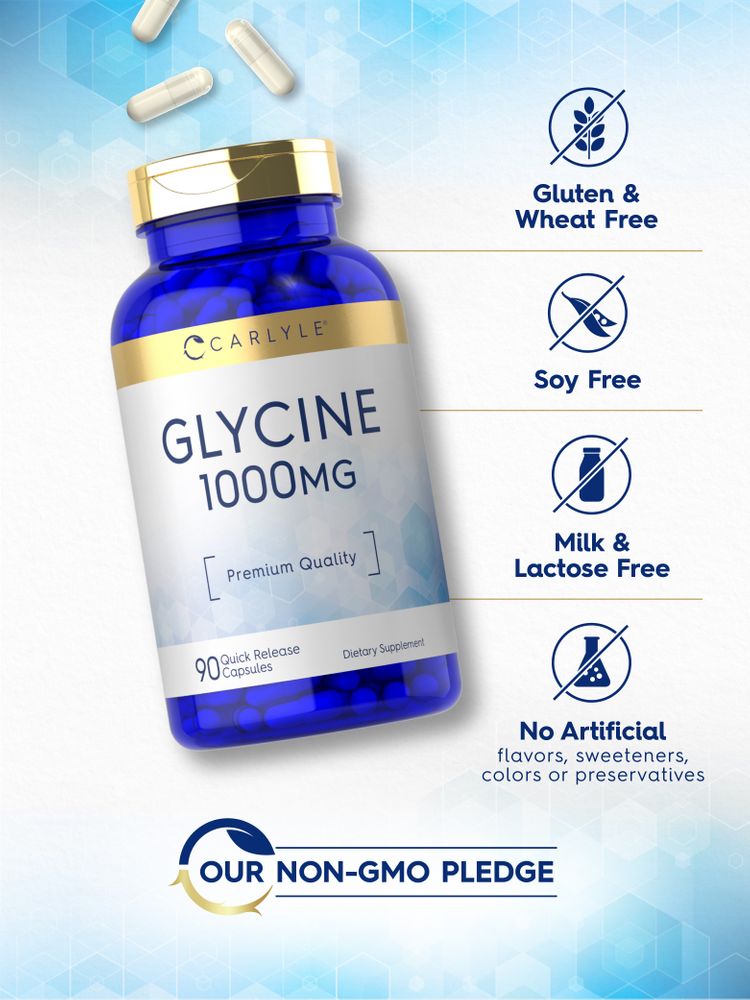 Glycine 1000mg | 90 Capsules