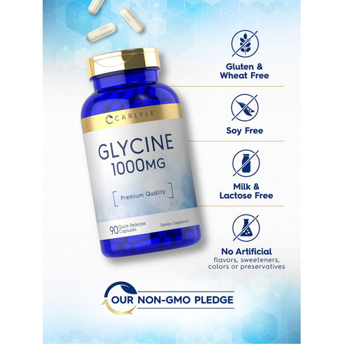 View 5 Glycine 1000mg | 90 Capsules