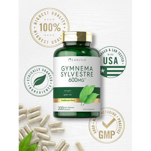 View 5 Gymnema Sylvestre Leaf Extract | 200 Capsules