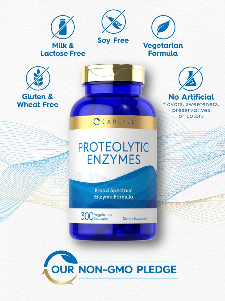 Proteolytic Enzymes | 300 Capsules