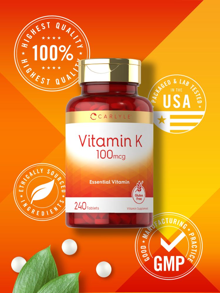 Vitamin K 100mcg | 240 Tabletten