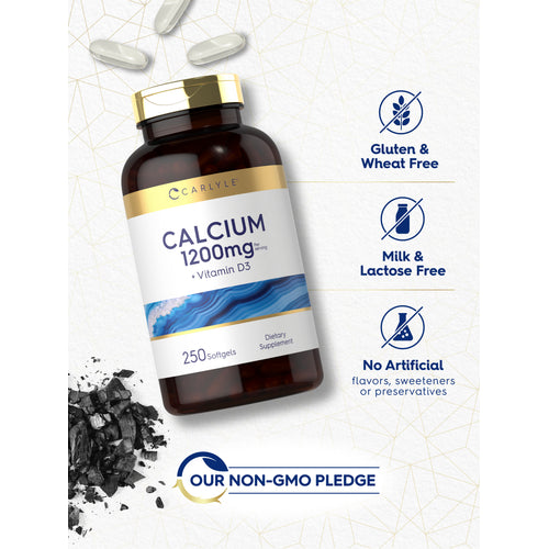 View 5 Calcium 1200 mg with Vitamin D3 | 250 Softgels