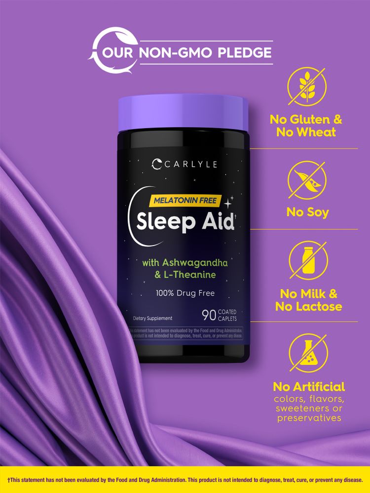 Sleep Aid Supplement | 90 Caplets